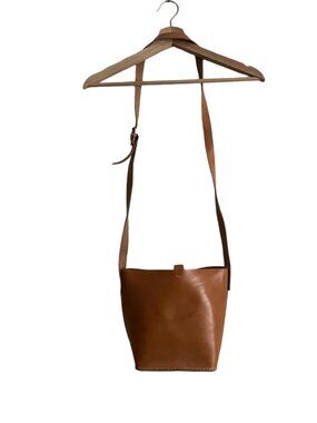 Luna Goods Vegetable tanned leather crossbody bag NEW